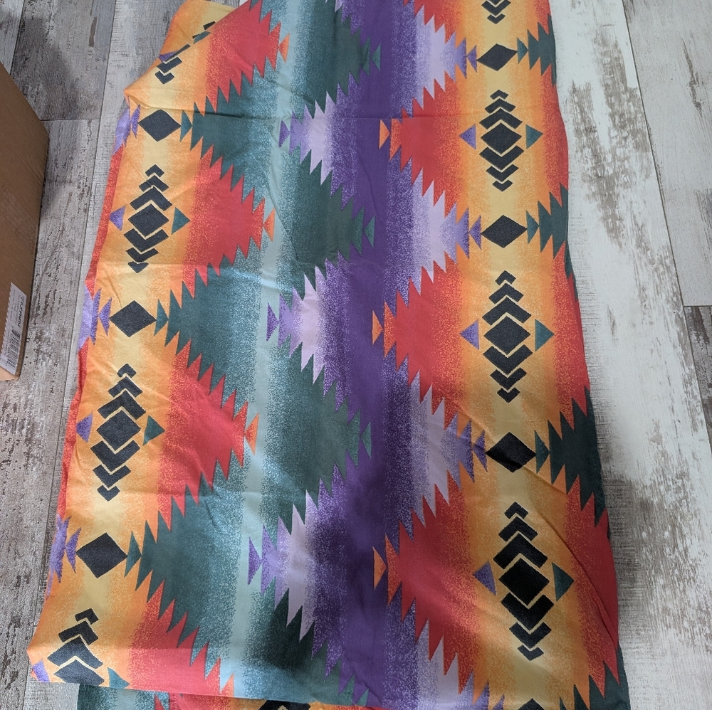 Ralph‎ Lauren Blue Label Multicolor Aztec Bedding Sheets